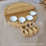 Bamboo Cheese Plate Wooden Breadboard