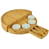 Bamboo Cheese Plate Wooden Breadboard